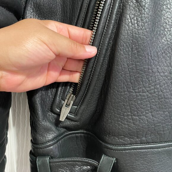 The Arrivals Rainier Leather Moto Jacket - Picture 5 of 9